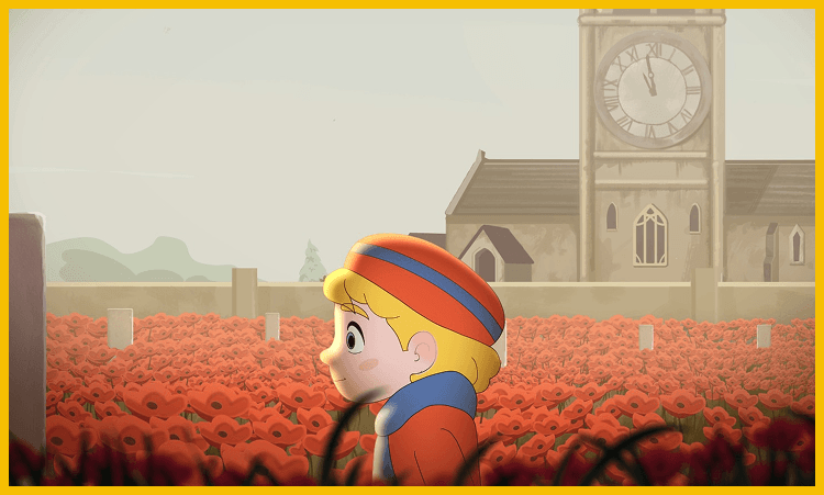 Remember Me animated character in educational setting